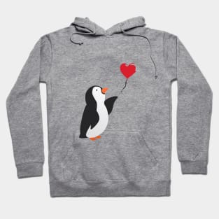 Penguin with balloons Hoodie